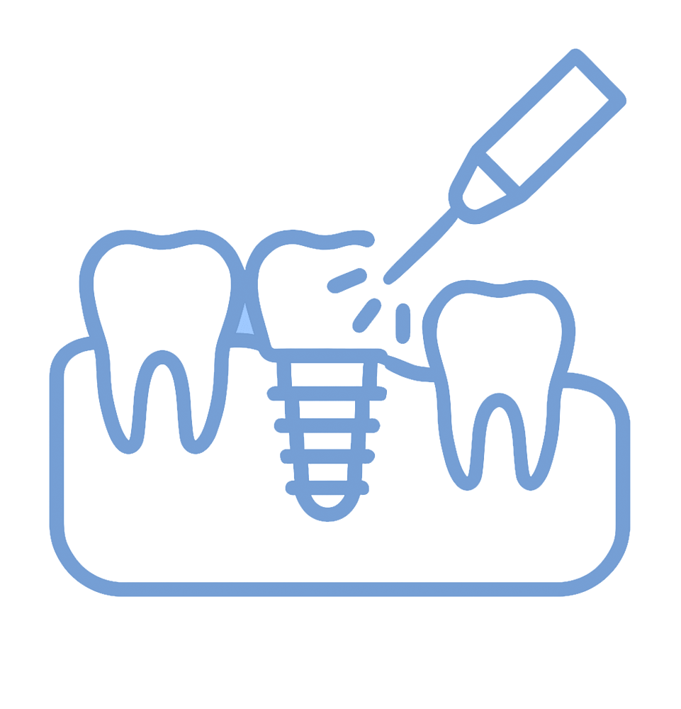 icon of dental procedure