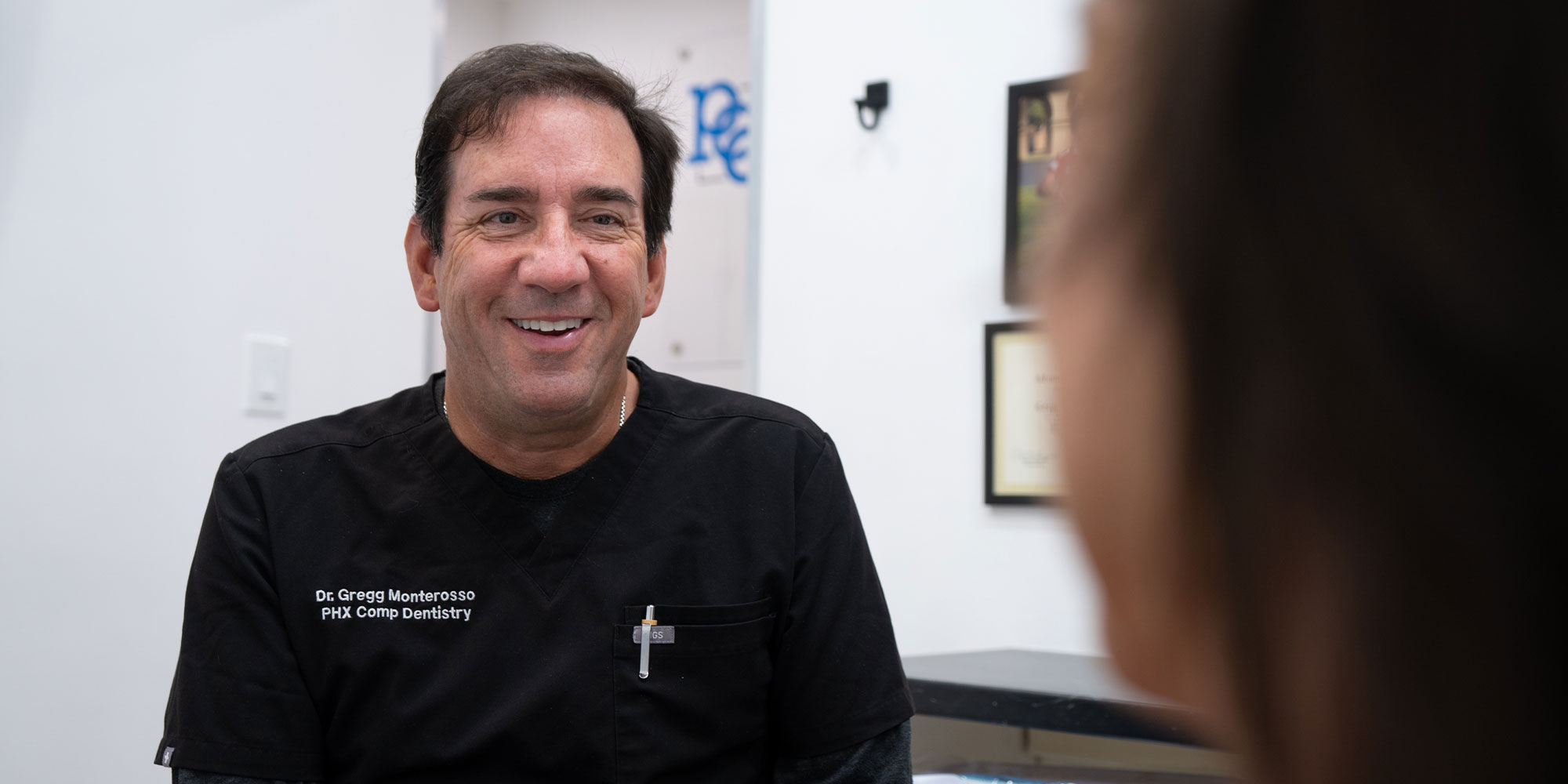 Doctor consulting with Patient